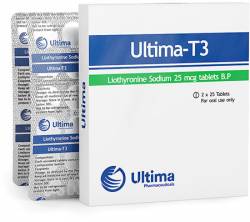 Ultima-T3 25 mcg (50 tabs)
