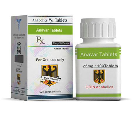 Anavar 25 mg (100 tabs)